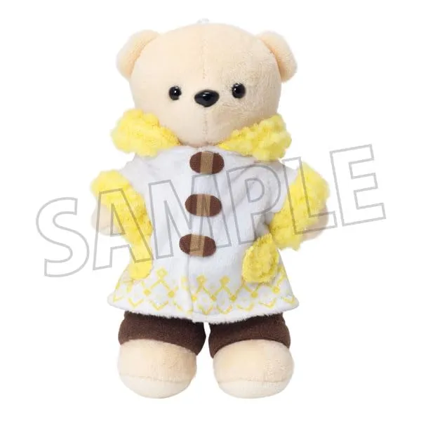 Character Creator Magnificent Maker Kumamate Kumamate Duffle Coat Yellow Costume for Plush