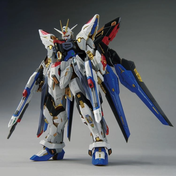 Gundam 1/100 MGEX Seed Destiny ZGMF-X20A Strike Freedom Gundam Model Kit Animation Cel