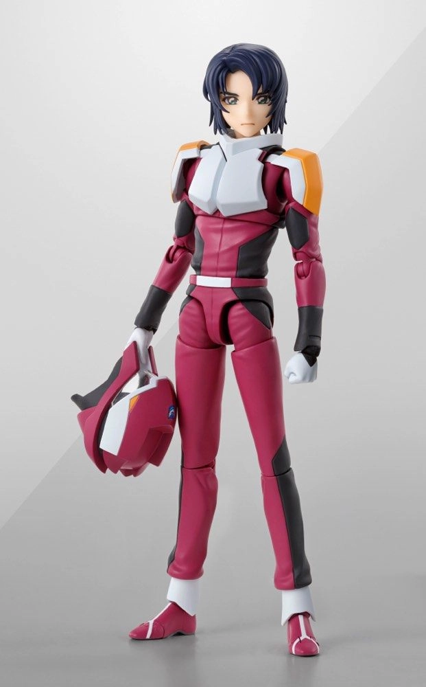 Chibi Toy Robot Hero S.H. Figuarts Mobile Suit Gundam SEED Freedom Athrun Zala (Compass Battle Surcoat Ver.) Action Figure