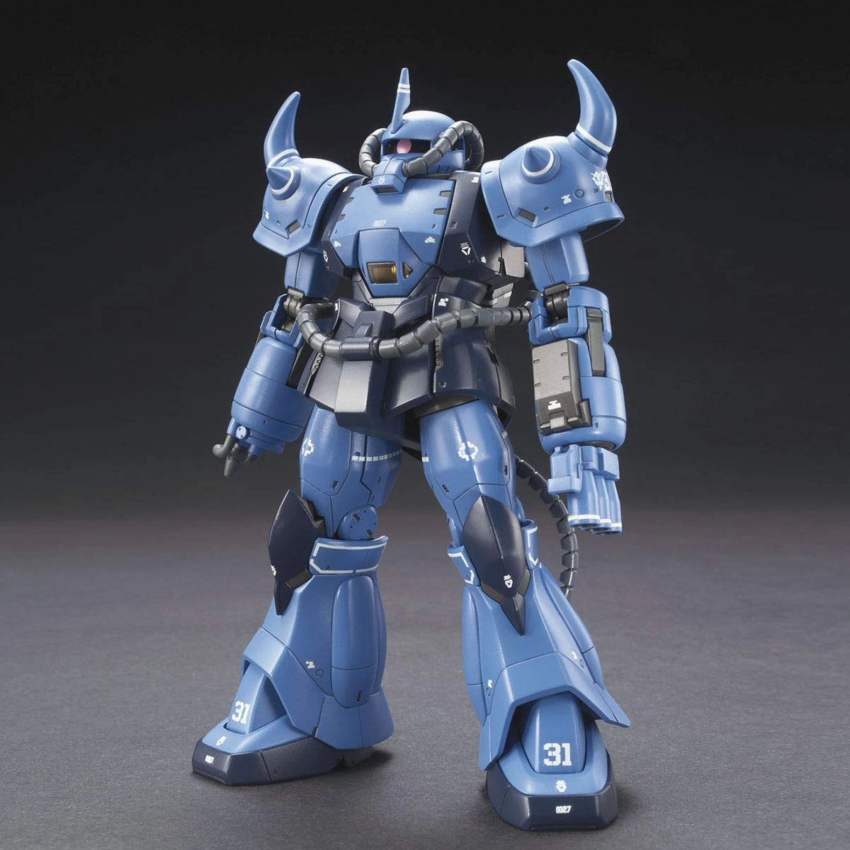 Gundam 1/144 HG The Origin #004 Prototype Gouf Tactical Demonstrator Model Kit Shelf Display Modular Design