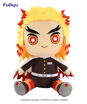 Natural Posture Plushie | Demon Slayer: Kimetsu no Yaiba | Rengoku Kyojuro | Bandai Spirits