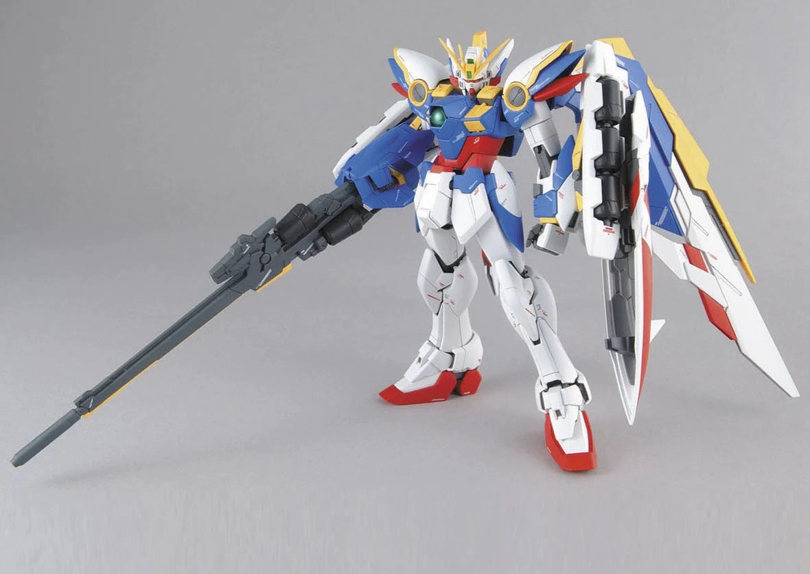 Gundam 1/100 MG Gundam Wing XXXG-01W Wing Gundam EW Model Kit Veteran Designer