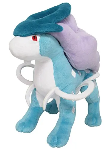 "Pokemon" Allstar Collection Plush PP64 Suicune (S Size) Annual Sale Matching Pair