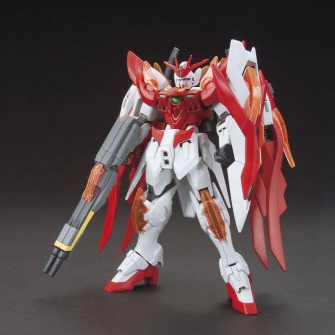 Gundam 1/144 HGBF #033 XXXG-00W0CV Wing Gundam Zero Honoo Model Kit Ball Joint Diverse Representation
