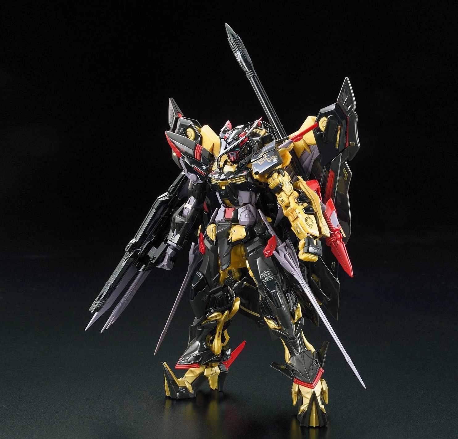 Poseable Collectible Regional Specialty Gundam 1/144 RG #24 Seed Astray MBF-P01-Re2AMATU Gundam Astray Gold Frame Amatsu Mina Model Kit
