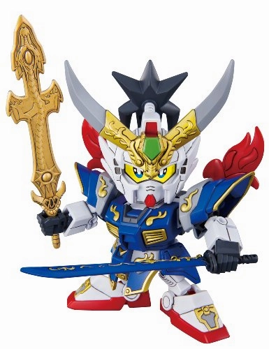 Ryubi Gundam (Shin version) SD Gundam Sangokuden series (#001) SD Gundam Sangokuden Brave Battle Warriors - Bandai Tourist Memorabilia