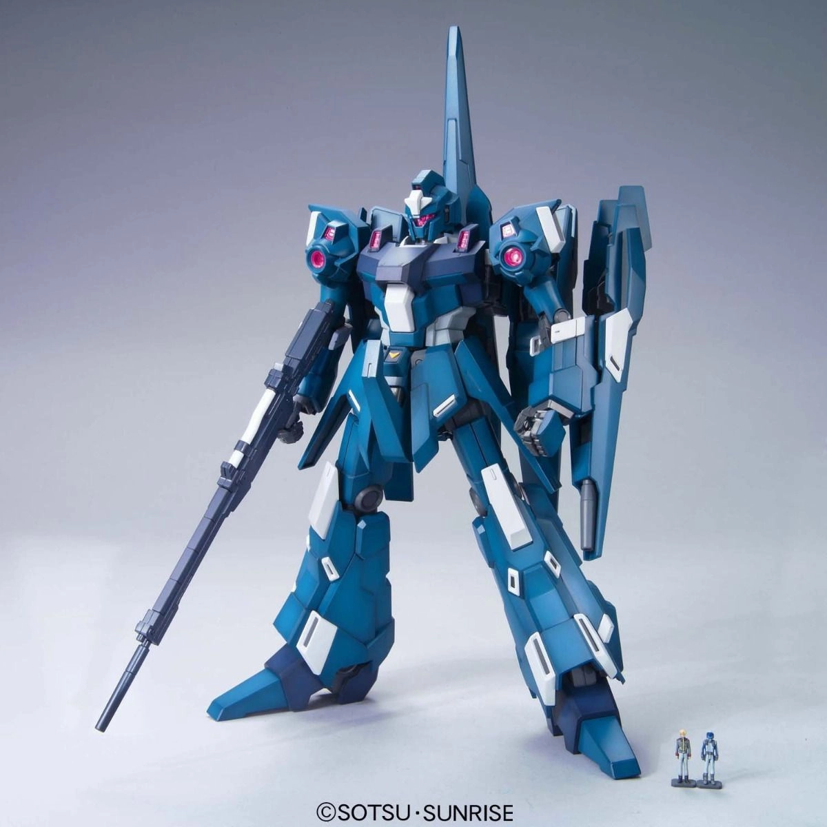 Silver Coated Amateur Hobby Gundam 1/100 MG Gundam Unicorn RGZ-95 ReZEL Model Kit