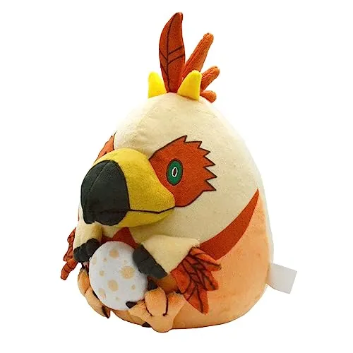 "Monster Hunter" Fuwa Tama Plush Kulu-Ya-Ku Elite Group King Robe