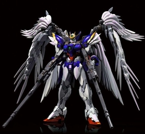 Gundam 1/100 Hi-Resolution Wing Gundam Zero Custom (EW) Special Coating (Pearl) Model Kit Hobby Kit Child Safe
