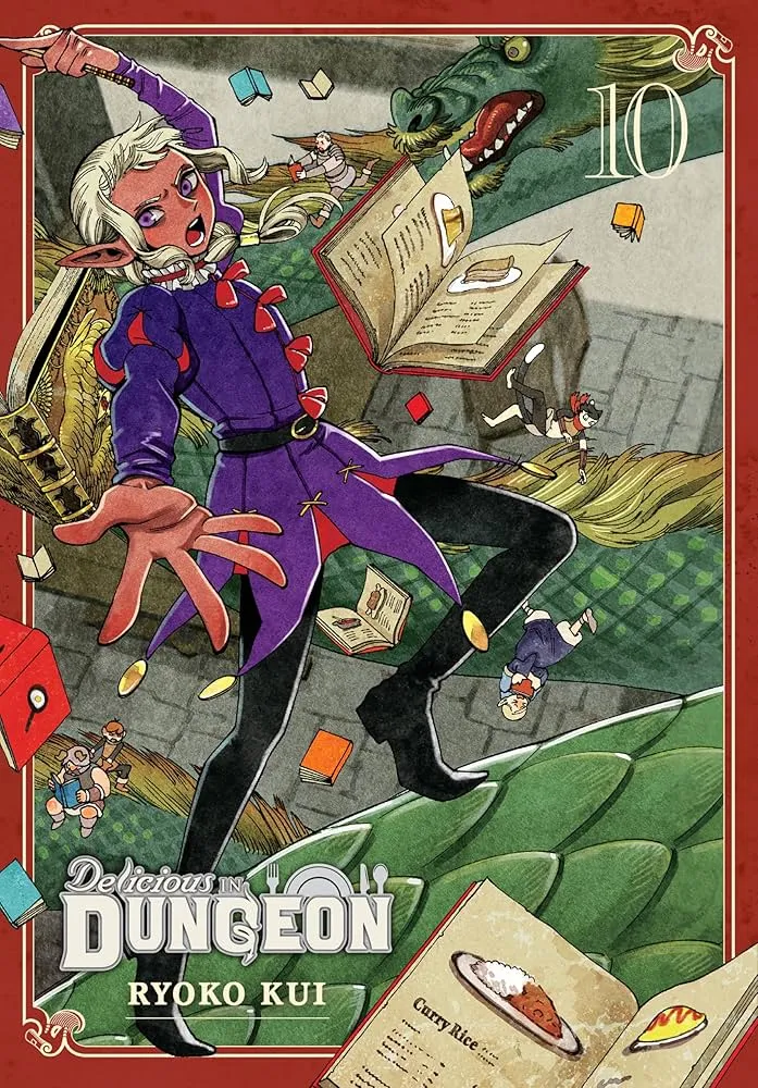 Delicious in Dungeon Manga Volume 10 - English Exclusive Find Release