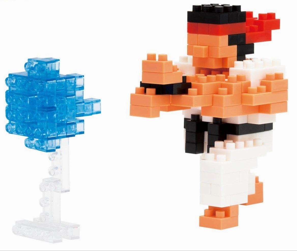 Exclusive Pack Display Limited Collectible Release NANO BLOCK Street Fighter II Ryu NBCC-014