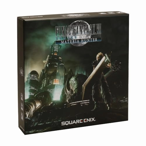 Surprise Unboxing "Final Fantasy VII Remake" Board Game Materia Hunter Mystery Pack Opening Surprise Drop Display