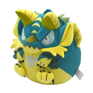"Monster Hunter" Fuwa Tama Plush Zinogre Mini Attache Mammoth Maker