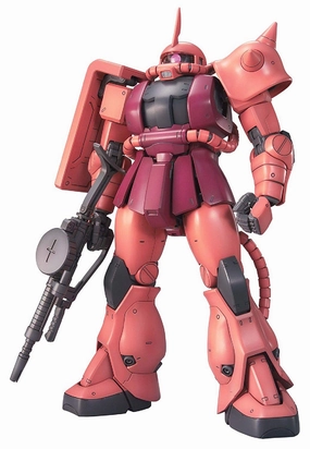 Gundam 1/100 MG MS-06S Char's Zaku II Zeon Ver. 2.0 Model Kit Limited Model Viking Statue