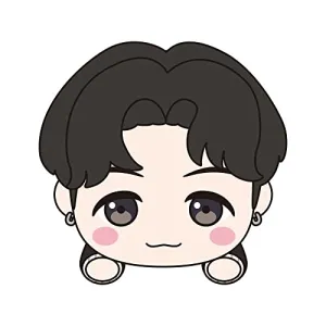 TinyTAN Nesoberi Tera Jumbo Plush -Dynamite- SUGA Certified Artisan Sapphire Blue