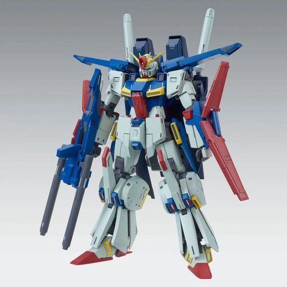Superhero Figure Resin Statue Gundam 1/100 MG ZZ Gundam Enhanced ZZ Gundam Ver Ka. Model Kit Exclusive