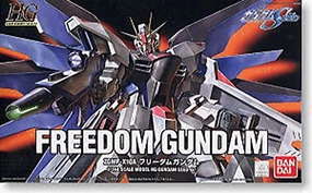 Realistic Model Viking Statue ZGMF-X10A Freedom Gundam - 1/144 scale - HG Gundam SEED (#07) Kidou Senshi Gundam SEED - Bandai