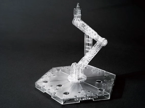 Gundam Action Base 5 Clear Stand Model Kit Rustic style Garden Ornament