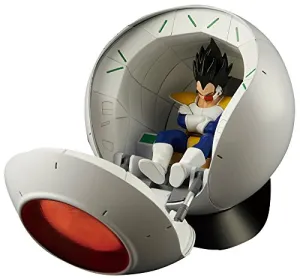 Legendary Hero Vintage Hero Vegeta Saiyan Space Pod, Figure-rise Mechanics Figure-rise Standard, Dragon Ball Z - Bandai