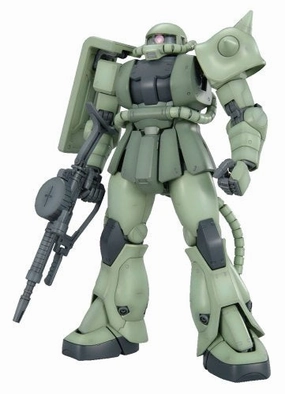 MS-06F Zaku II (Ver. 2.0 version) - 1/100 scale - MG (#106) Kidou Senshi Gundam - Bandai Contemporary Home