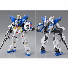 Gundam 1/100 MG F90IIIY Cluster Gundam Model Kit Exclusive Small Sculpture Media Attention
