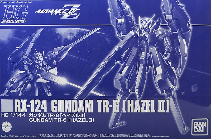 Gundam 1/144 HGUC Advance of Zeta RX-124 Gundam TR-6 [Hazel II] Model Kit Exclusive International Icon Viking Statue