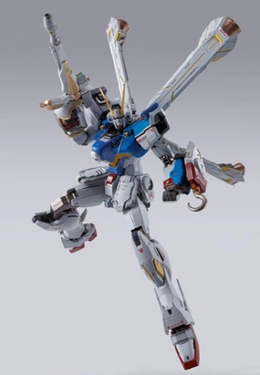 Bandai Metal Build Crossbone Gundam X1 Patchwork Exclusive Action Figure Articulated Replica Award Trophy