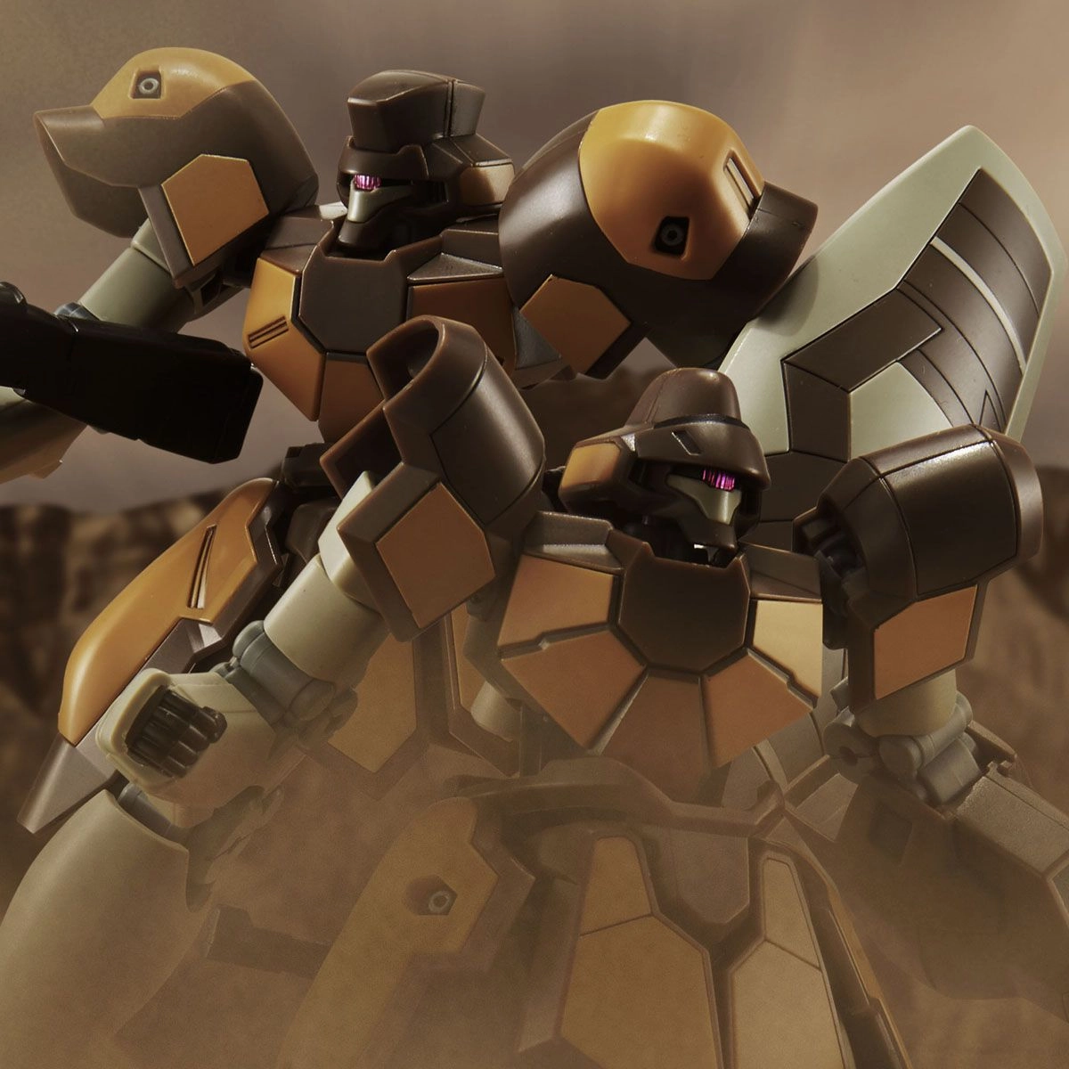 Memory Keepsake Vintage Statue WMS-03 Maganac Ahmad Custom |&| WMS-03 Maganac Auda Custom - 1/144 scale - Shin Kidou Senki Gundam Wing - Bandai Spirits