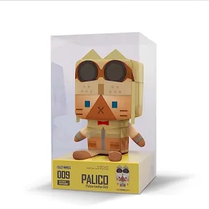 VOXENATION Plush CAPCOM 40th "Monster Hunter" Palico (Felyne Leather Series) Mini Procedure Suitcase Artist