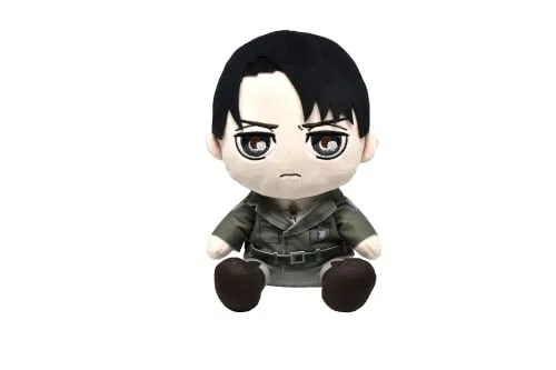 Mini Gadget Plush "Attack on Titan" 03 Sitting Ver. Levi