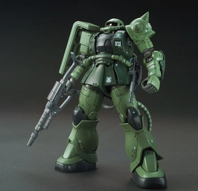 Gundam 1/144 HG The Origin #025 MS-06C-6/R6 Zaku II Type C-6/R6 Model Kit Detailed Figure