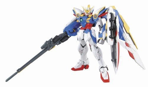 XXXG-01W Wing Gundam (EW ver. version) - 1/100 scale - MG (#144) Shin Kidou Senki Gundam Wing Endless Waltz - Bandai Manga Figure Steampunk Gadget