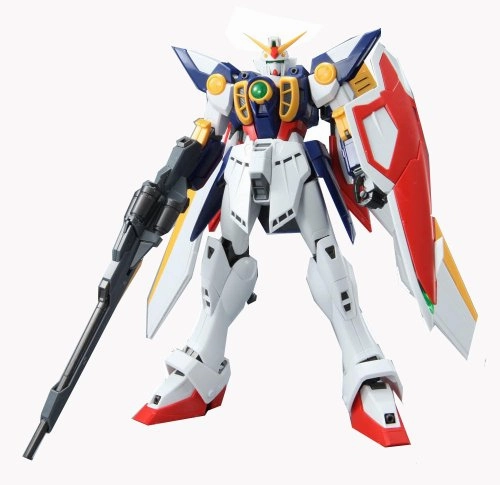 Collectors Toy Award winning XXXG-01W Wing Gundam (TV Version version) - 1/100 scale - MG (#132) Shin Kidou Senki Gundam Wing - Bandai