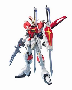 Silver Coated ZGMF-X56S/?? Sword Impulse Gundam - 1/100 scale - 1/100 Gundam SEED DESTINY Model Series (05) Kidou Senshi Gundam SEED Destiny - Bandai
