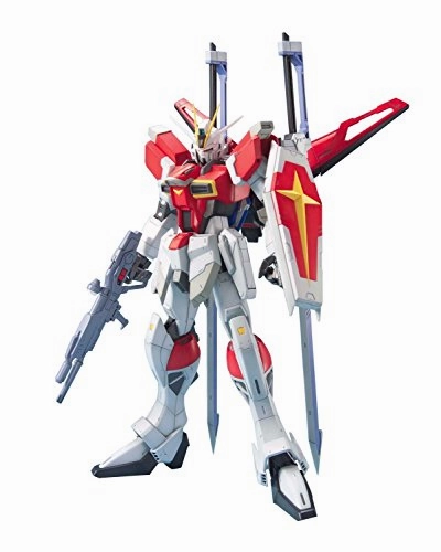 Silver Coated ZGMF-X56S/?? Sword Impulse Gundam - 1/100 scale - 1/100 Gundam SEED DESTINY Model Series (05) Kidou Senshi Gundam SEED Destiny - Bandai