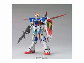 ZGMF-X56S Impulse Gundam ZGMF-X56S/?? Force Impulse Gundam - 1/144 scale - HG Gundam SEED (#17) Kidou Senshi Gundam SEED Destiny - Bandai Articulated Model Superhero Statue