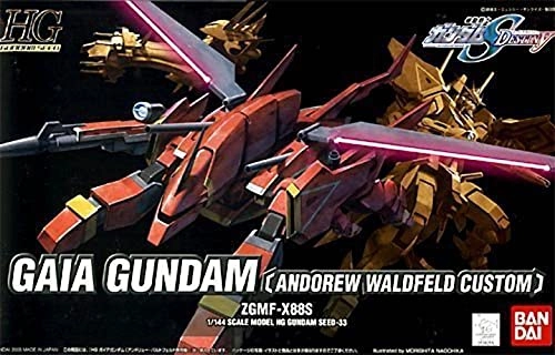 ZGMF-X88S Gaia Gundam Andrew Waldfeld Custom - 1/144 scale - HG Gundam SEED (#33) Kidou Senshi Gundam SEED Destiny - Bandai Mindfulness practice
